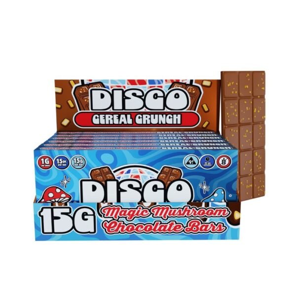 Disco Mushroom Chocolate Cereal Crunch