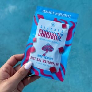 Buy Diamond Shruumz Gummies Blue Raz Watermelon 150 Piece