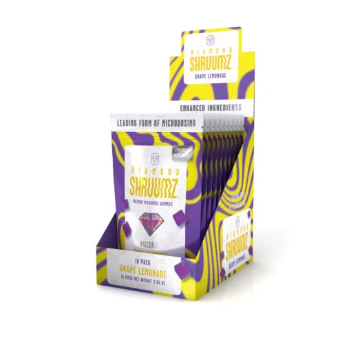 Buy Diamond Shruumz Gummies Grape Lemonade – Micro Dose 150 pieces