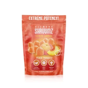 Buy Diamond Shruumz Gummies Peach Paradise – Mega Dose