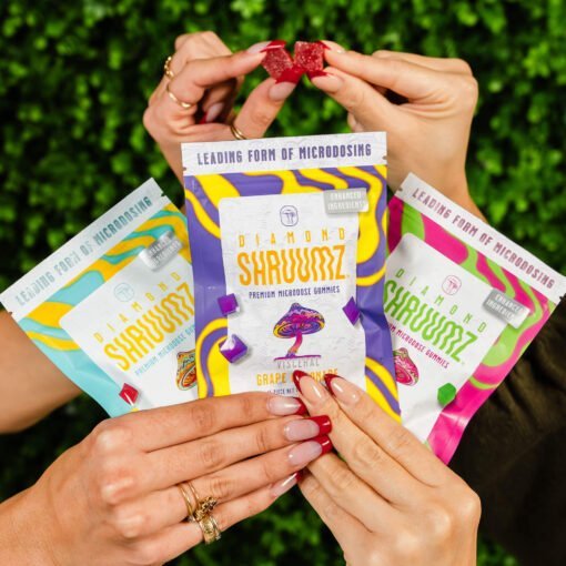 Buy Diamond Shruumz Gummies Grape Lemonade – Micro Dose 150 pieces