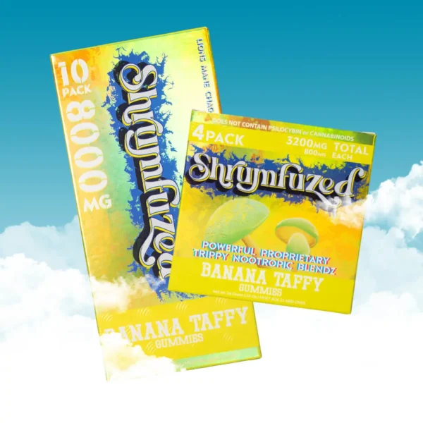 Shrumfuzed Gummies Banana Taffy