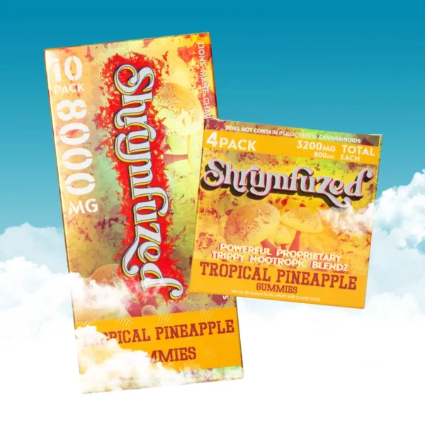 Shrumfuzed Gummies Tropical Pineapple