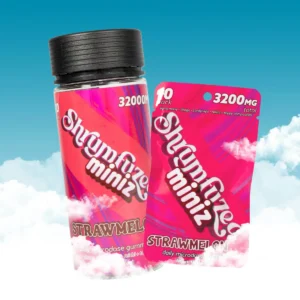 Shrumfuzed Miniz Gummies (320mg) Strawmelon